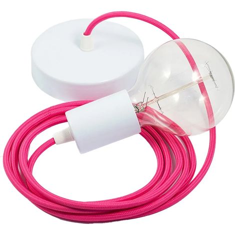 Suspension creative cables rm08 câble textile 2 mètres (1/3)