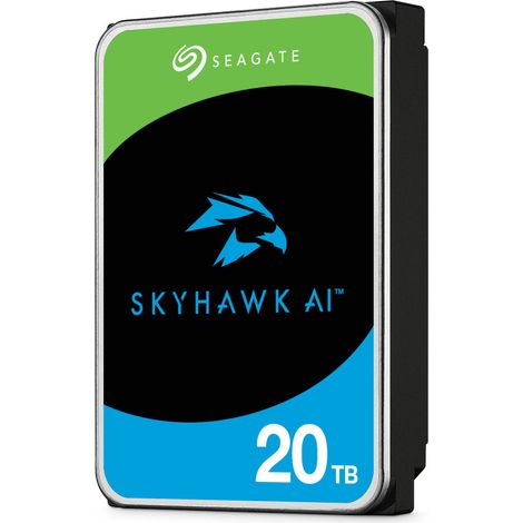 Dysk twardy HDD Seagate Skyhawk AI 20TB 3,5" SATA ST20000VE004 (1/4)