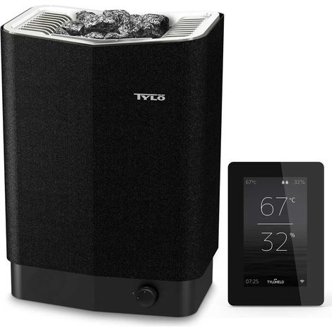 Tylö Sense Elite 6 Saunaofen 6,6 kW finnischer Saunaofen mit WLAN-Steuerung Saunasteine (1/5)