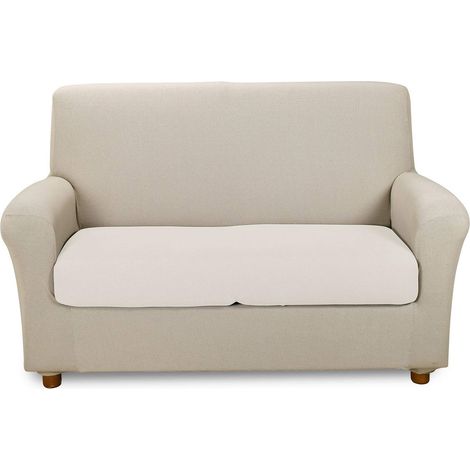 Housse Canapé Housse Fauteuil Protege Canape élastique et Ajustable Doux et Résistant Housse Canape en Coton Polyester et Elasthanne Lavable en Machine Ne Se Repasse Pas (1/2)