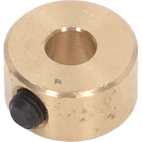 Beyamis Butée de perçage en laiton pour foret, bague de positionnement pour le travail du bois, 10 mm / 0,39 po (1/5)