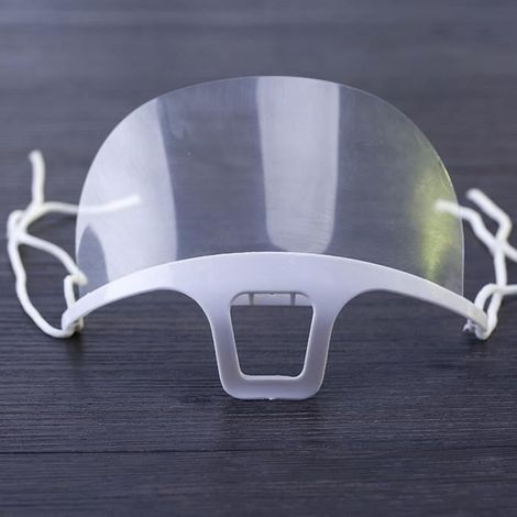 40 pièces-ensemble masques transparents utiles Permanent Anti-buée restauration nourriture hôtel plastique - Modèle: - WMCFQTB02092 (1/4)