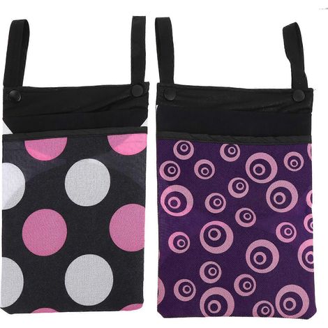 Sacoches de guidon pour vélo, lot de 6, pour ranger des objets, sacoches de rangement pratiques et fonctionnelles pour VTT. (1/5)