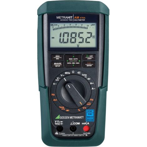 Gossen Metrawatt METRAHIT AM X-TRA Hand-Multimeter kalibriert (DAkkS-akkreditiertes Labor) digital