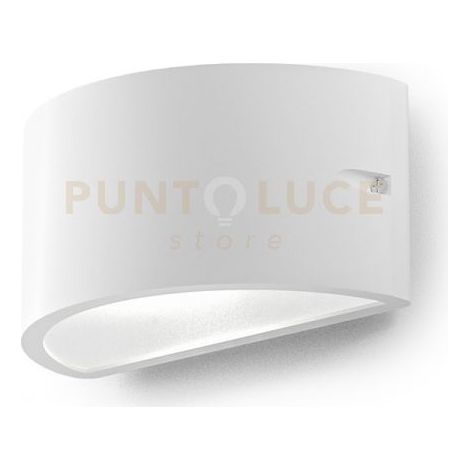 GES1050- APPLIQUE DOPPIA EMISSIONE 1 LUCE ATTACCO E27 COLORE GRIGIO ANTRACITE IN ALLUMINIO IP54