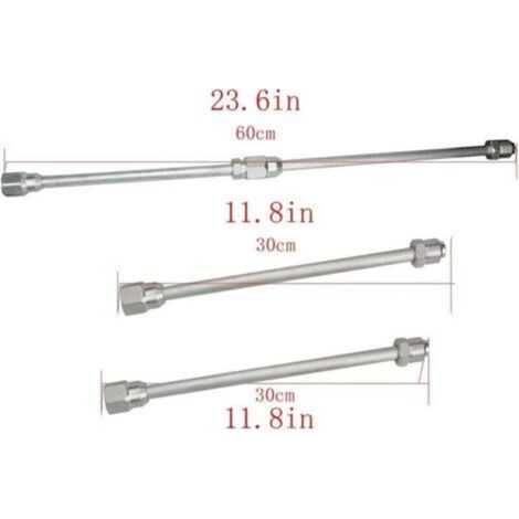 Verlängerungsstange für Airless-Farbspritzpistolen für Titan/Wagner/Graco, 2 Stück x 30 cm (1/5)