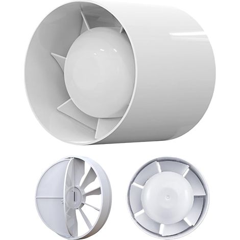 100mm tubular fan: inline silent fan, inline exhaust fan, pipe fan, energy-saving duct fan (1/5)