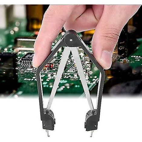 Extracteur IC en acier inoxydable, outil de retrait des composants de la carte mère, puce de saisie des composants électroniques (1/3)