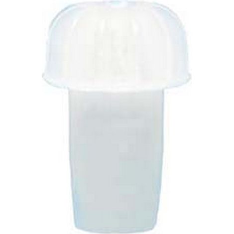 5BS TAPPO LUNGO IN PLASTICA LISCIO - in conf. da pz.100