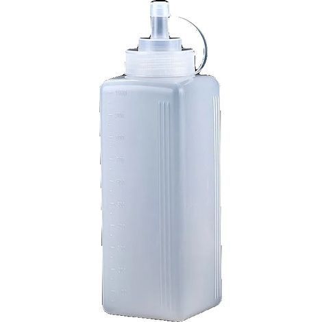 Flacone per condimenti a pressione, materiale ecologico, facile da usare, 1000 ml (1/2)