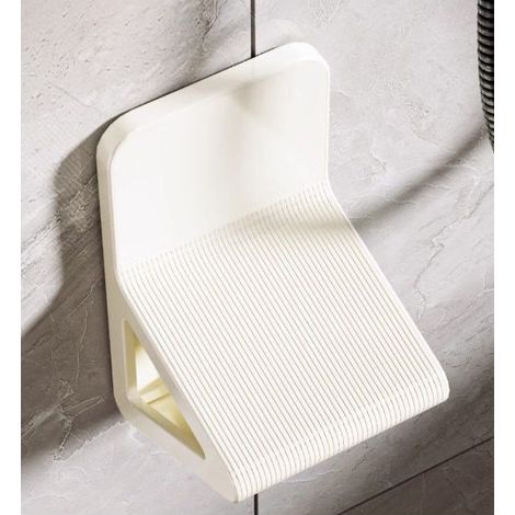 Lot de 2 Repose-Pieds de Douche pour Rasage des Jambes, Repose-Pieds de Douche pour Rasage des Jambes - Marche de Douche Triangulaire Stable, pédale de Salle de Bain, Assistance aux Jambes de Rasage (1/5)