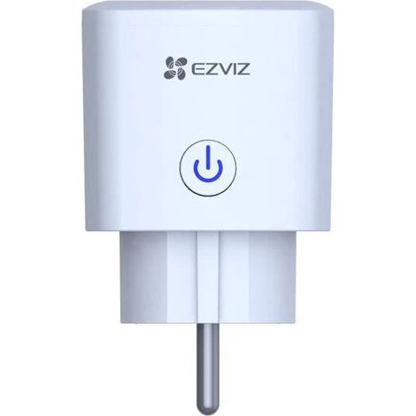 Ezviz – Prise intelligente WiFi 2.4GHz – Contrôle à distance – Résistance aux flammes 750°C – Programmable avec minuterie