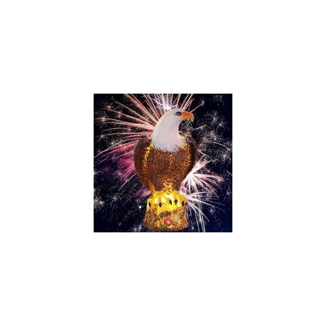Aquila lampada solare da giardino, lampada solare a LED impermeabile per prato, decorazione per esterni, ornamento da giardino, statuette. - Crezuo