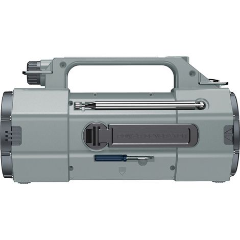 Ortviai Radio d'urgence solaire et manivelle HRD-908, récepteur multi-bandes FM/AM/SW/VHF/WB, lampe LED et alarme SOS