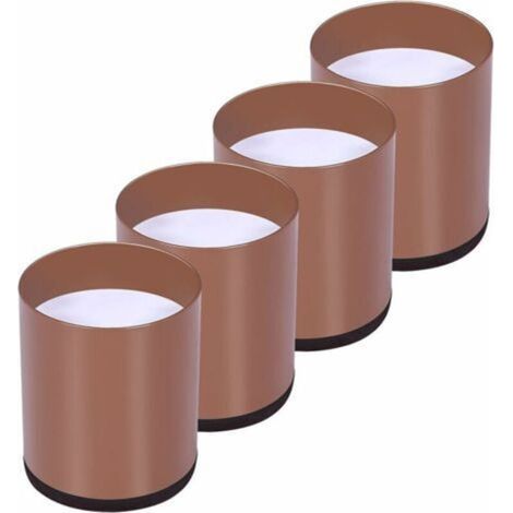 Rehausseur Pieds de Lit Lot de 4 Acier Carbone, Risers de Meubles Ajoutent Hauteur de 5CM,phe, Rehausseurs de Table, Chaise ou Canapé, Gain d’Espace pour Bureau et Bedding (1/5)
