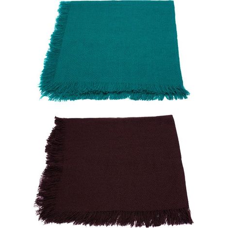 Cache-Cou - Écharpe Tricotée en Laine Acrylique pour Femme Âgée - Pour Automne et Hiver - 1 Pièce (1/5)