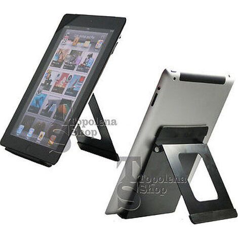 STAND BASE SUPPORTO DA TAVOLO 120° PER IPAD IPAD 2 ANTISCIVOLO REGOLABILE