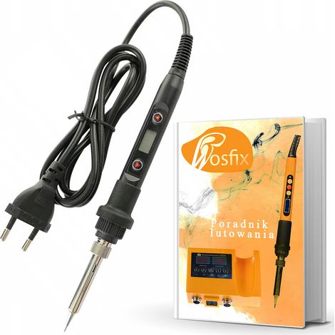 Soldador de precisión con display Rosfix Naranja Corso 80W Eléctrico Serie S