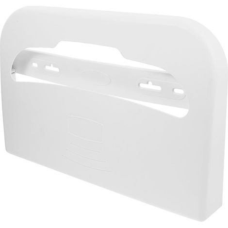 Distributeur de couvre-sièges toilettes en plastique, fixation murale compacte, 417 x 55 270 mm, (1/5)