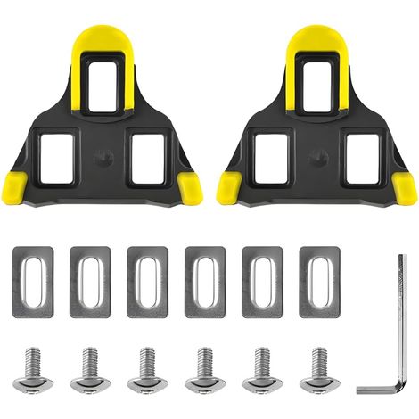 Fahrradpedalplatten, rutschfeste Rennradpedalplatten, Fahrradschuhe, Pedalplattenabdeckungen kompatibel mit SPD SL für Rennräder
