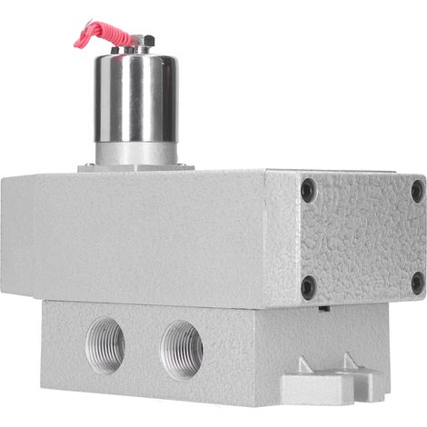 Électrovanne 5/2 voies G1in ronde K25DH-25 HDC 12V pour équipement mécanique, distributeur pneumatique unique (1/5)