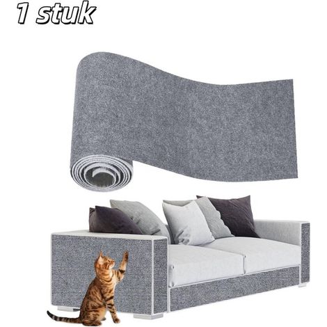 pièce - Coussin de protection - Housse résistante aux rayures pour canapés et meubles - Tapis anti-griffes pour chats - Convivial DIY - Adapté pour empêcher les chats de grimper et de griffer sur les (1/5)