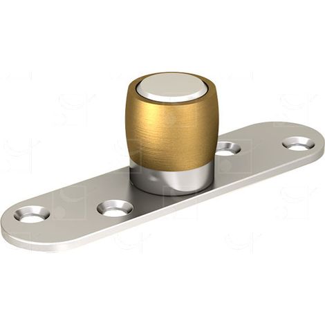 Guida olive Mantion in ottone per porte scorrevoli