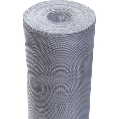 1RT ZANZARIERA A ROTOLO IN ALLUMINIO MT. 30 Maglia mm. 18x16 H. cm. 50 Ø filo 0,25 (1/2)
