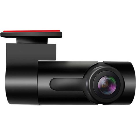 Dashcam - Enregistreur Vidéo Automobile 1080P - Vision Nocturne - WiFi Intégré - Capteur G - Enregistrement Bouclé - Pour Voiture et Usage Domestique - 1 Pièce (1/5)