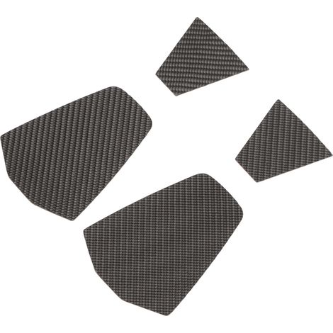 4 pièces de garniture de remplacement pour appuie-tête de siège UTV en fibre de carbone pour Polaris RZR PRO XP 2021 et suivants (1/5)