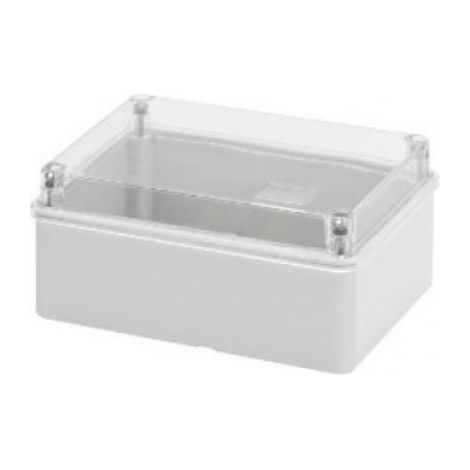 Caja exterior Gewiss con tapa transparente 150x110x70 GW44426