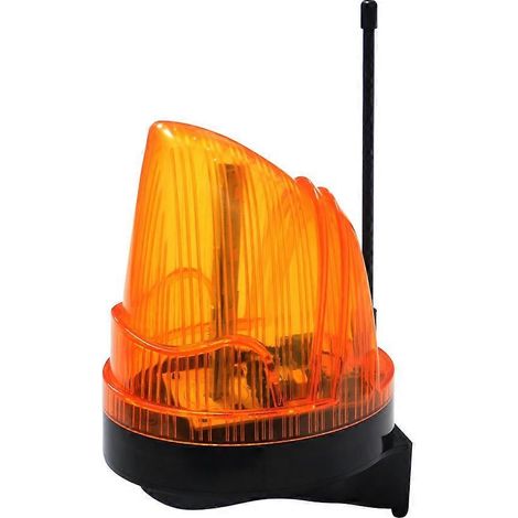 Lampe d'alarme stroboscopique à LED 12V-220V, à fixation murale, pour ouvre-portail automatique (1/5)