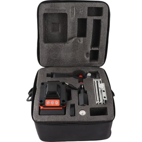 360°-Rundumlaser mit 16 Linien, 4D-Grünstrahl, Selbstnivellierung, Fernbedienung und 100–240-V-EU-Stecker (1/5)