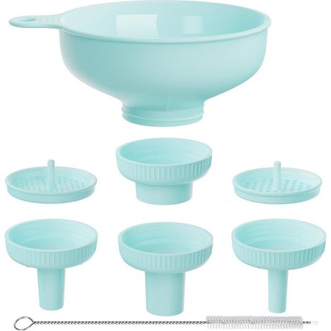 Küchentrichter Set mit 5 Ausläufen, BPA-frei, spülmaschinenfest (1/5)