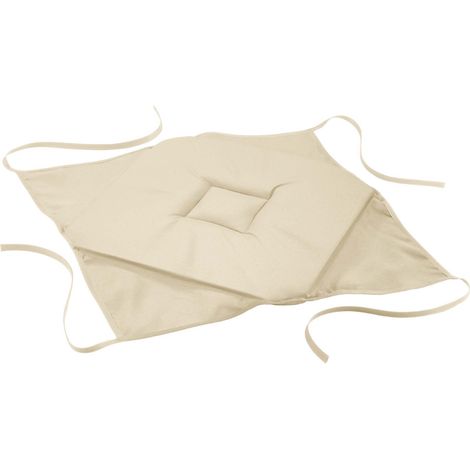 Galette de Chaise "Essentiel" 40x40cm Naturel (1/3)