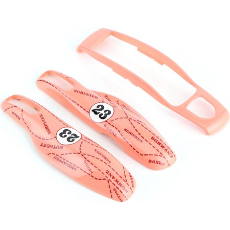 Housse de protection rose pour télécommande de clé de voiture Porsche Panamera/Cayenne/911 (1/5)