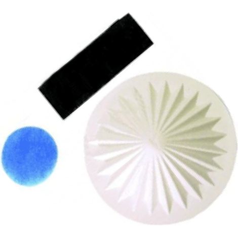 SOS Accessoire Paquet de filtres pour Aspirateur Générique PFC538, 1-9-125407-00