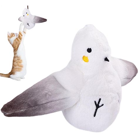 Jouet interactif pour chat - Jouet en peluche avec batterie et design (1/5)