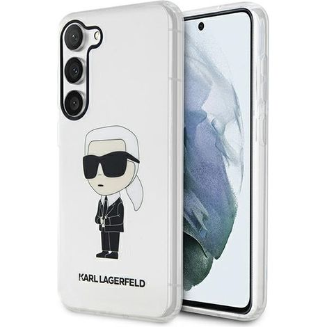 Karl Lagerfeld KLHCS23MHNIKTCT S23+ S916 transparentes Hardcase Ikonik Karl Lagerfeld (1/5)