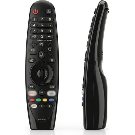 Telecomando universale per Smart TV LG Telecomando di ricambio Magic Remote MR20GA/19BA/18BA/21GA/22GA/23GA/650A/AKB75855501 Telecomando compatibile con LG LED/HDTV/UHD/OLED/3D/4K NO Funzione vocale e (1/5)