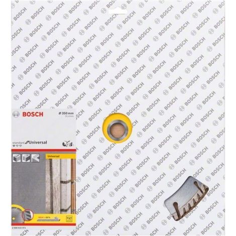 Disco de corte de diamante Standard Univer: 350x254mm BOSCH 2608615071