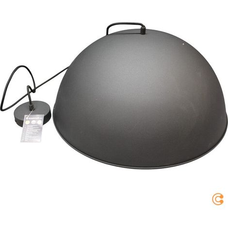[GEBRAUCHT] B-Ware Lindby Pendelleuchte Hängelampe E27 LED Bowl schwarz Esszimmer Küche Wohnzimmer (1/2)