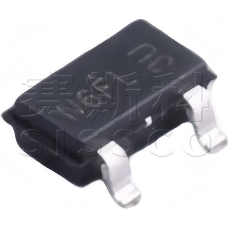 AOS AO3480C SOT-23 30V 6.2A N-channel MOSFET chip IC electronic component chip 5 units assembled.