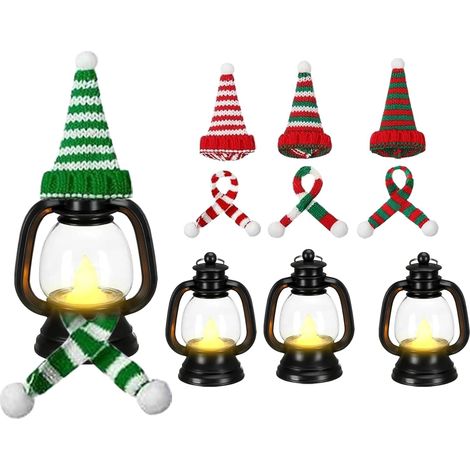 Lanterne Bonhomme De Neige De Noël - Décorations de Noël (1/5)