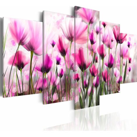 Tableau jardin mystérieux - 200 x 100 cm (1/4)