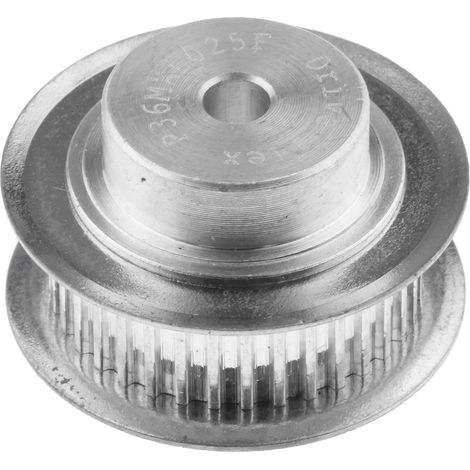 Poulie pour courroie crantée en Aluminium, acier zingué 36 dents , pas de 2mm, alésage 4mm ( Prix pour 1 ) (1/2)