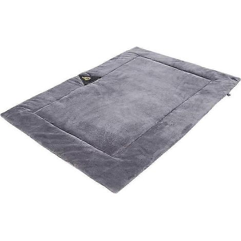 Haustierbett, Matte, Decke, Kissen, weiche und bequeme Matten für Hunde, Welpen und Katzen, Schlafunterlage-Gray M (1/5)