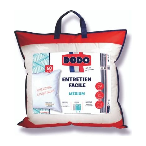 Dodo Coussin Easy Care blanc 60 x 60 cm confortable (1/3)