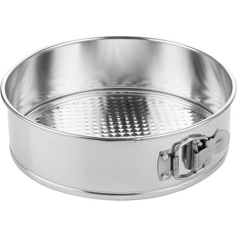Molde de hojalata para pasteles con base texturizada de 30 cm. (1/3)