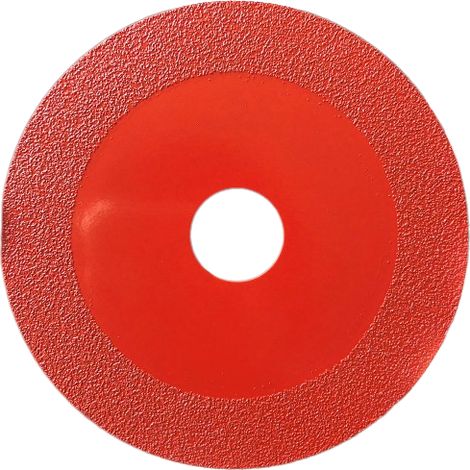 Coupe Ultra-Mince pour Verre, Roue de Scie Diamantée, Céramique, Polissage du Marbre, 4 Pouces, 100mm, 1 Pièce, Rouge